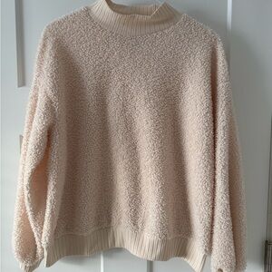 Anthropologie Porridge Brynn Sherpa Sweater (Cream | S)